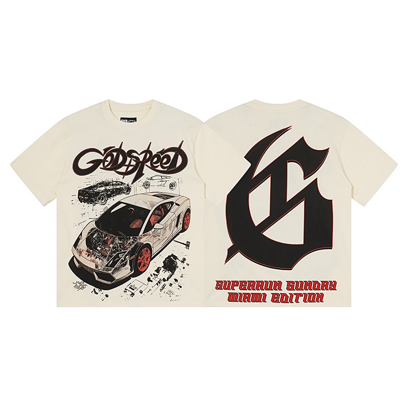 Godspeed Superrun Sunday Miami Edition Graphic T-Shirt ¡ª hero