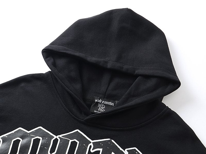 MIXED EMOTION Blind Angel Graphic Hoodie ¡ª detail