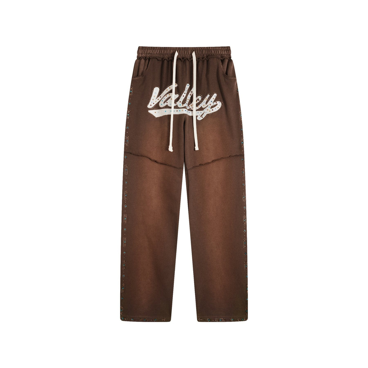 Valley Rhinestone Graphic Sweatpants ¡ª front