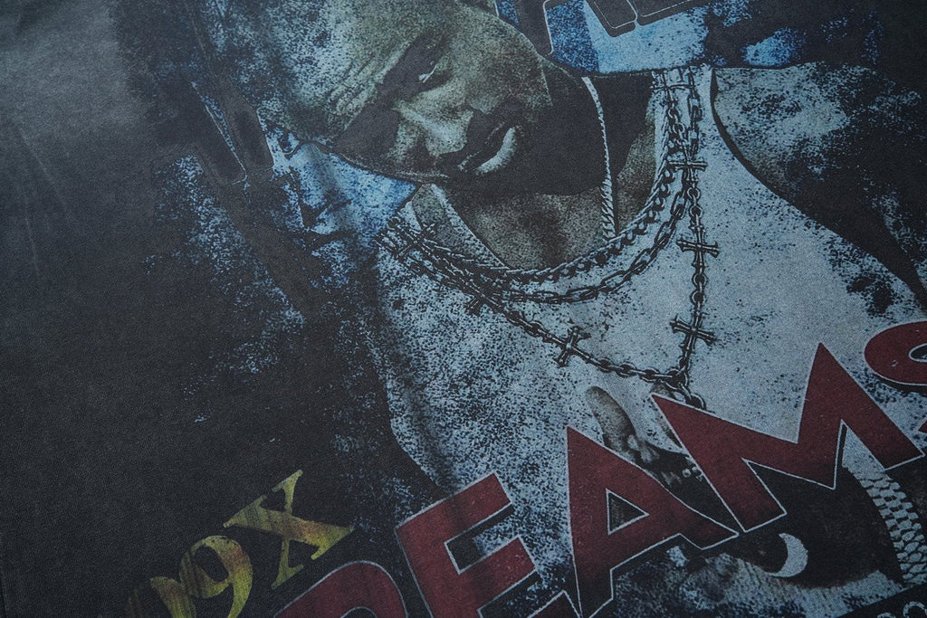 VALE USA 199X Dreams Portrait Graphic T-Shirt ¡ª detail