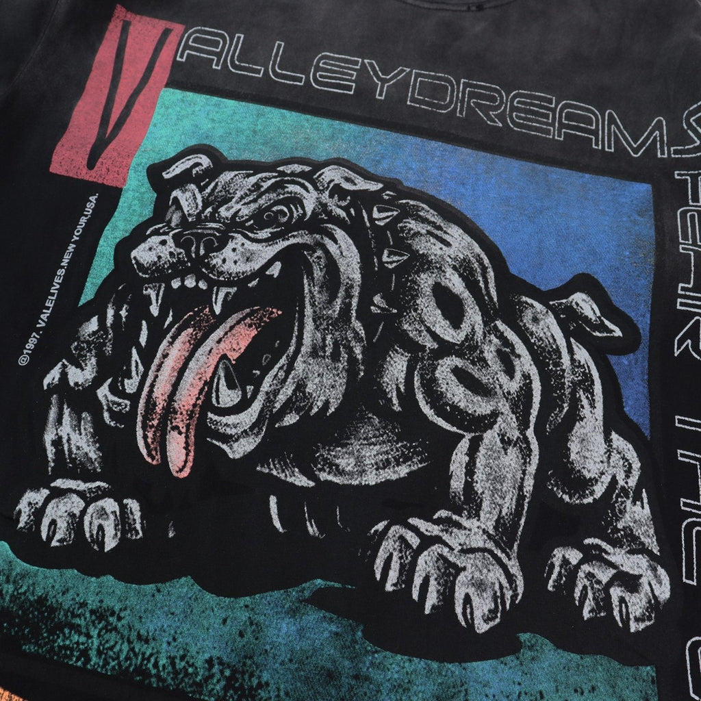 Valley Dreams Stage Power Bulldog Graphic T-Shirt ¡ª detail