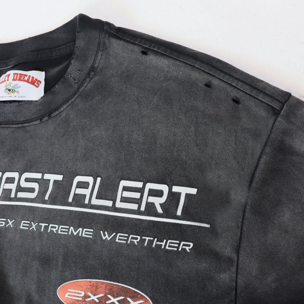 Valley Dreams VSX Forecast Alert Map Graphic T-Shirt ¡ª detail