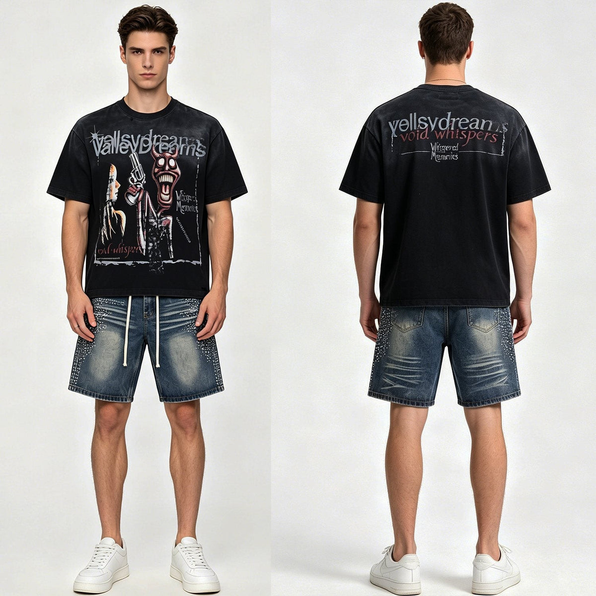 Valley Dreams Void Whispers Demon Graphic T-Shirt ¡ª context