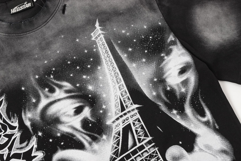 HEISTAR Eiffel Tower Graphic Short-Sleeve T-Shirt ¡ª detail