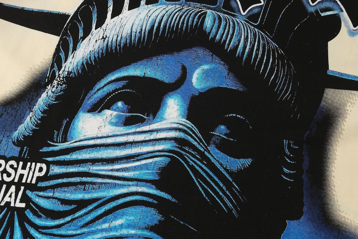 Godspeed Statue Graphic Short-Sleeve T-Shirt ¡ª detail