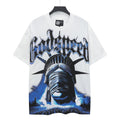 Godspeed Worship Ritual Statue Graphic T-Shirt ¡ª hero