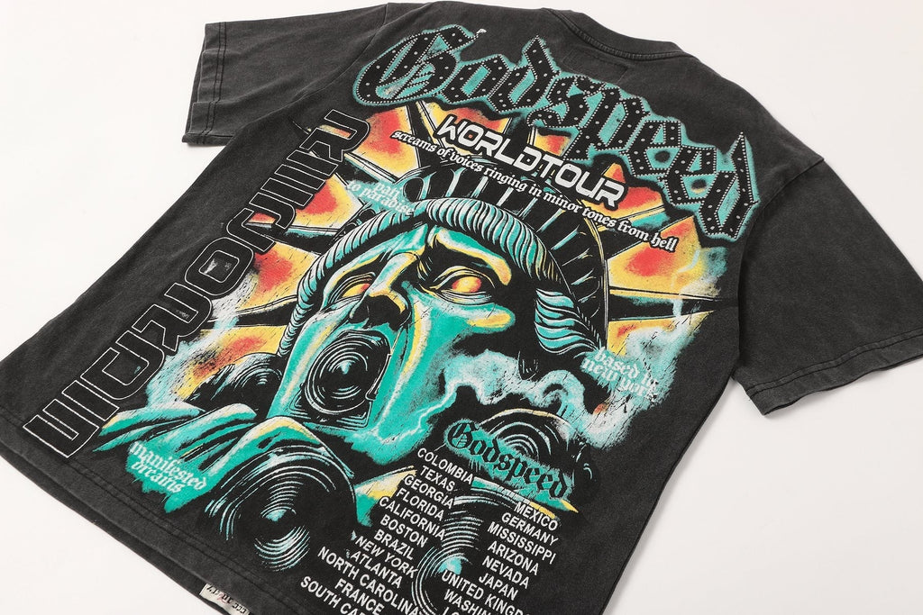Godspeed World Tour Graphic T-Shirt ¡ª detail