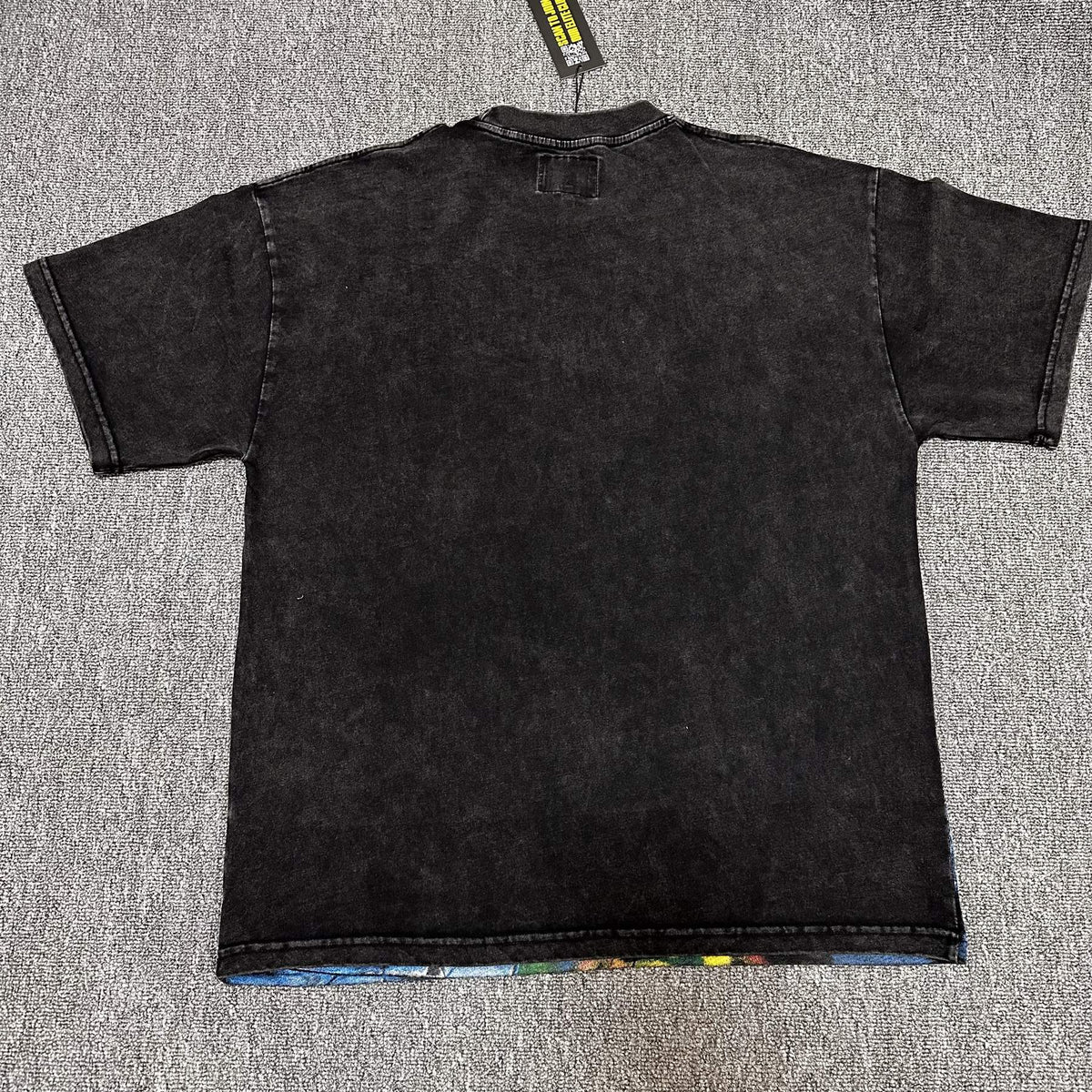 Godspeed Washed Black Graphic Short-Sleeve T-Shirt ¡ª back