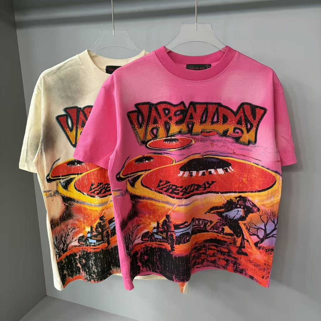 VARE ALL DAY Landscape & VAP Short-Sleeve T-Shirt ¡ª front