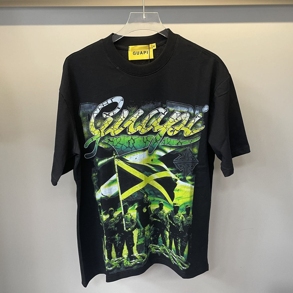 GUAPI World Boss Graphic Short-Sleeve T-Shirt ¡ª front