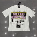 Mixed Emotion Short-Sleeve T-Shirt - White ¡ª hero