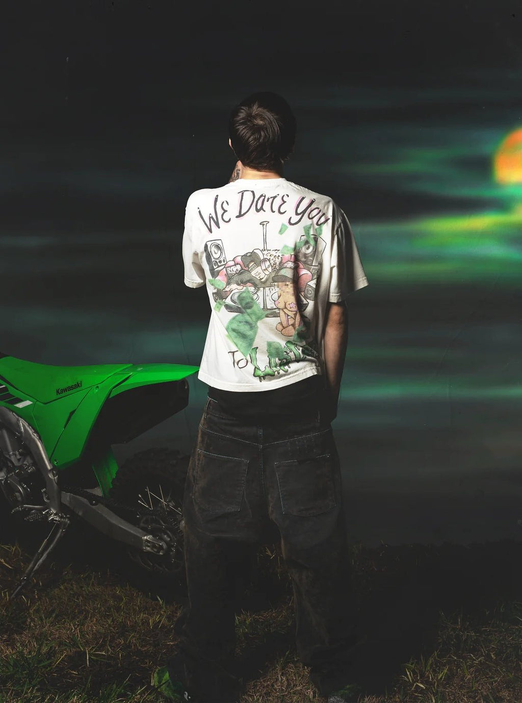 TRIPLE SEVENS Diamond Graphic Short-Sleeve T-Shirt ¡ª context