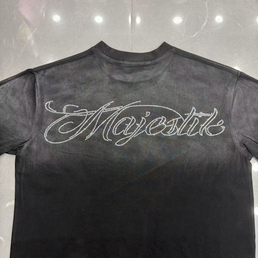 MAJESTIK Astronaut Horse Graphic T-Shirt ¡ª detail