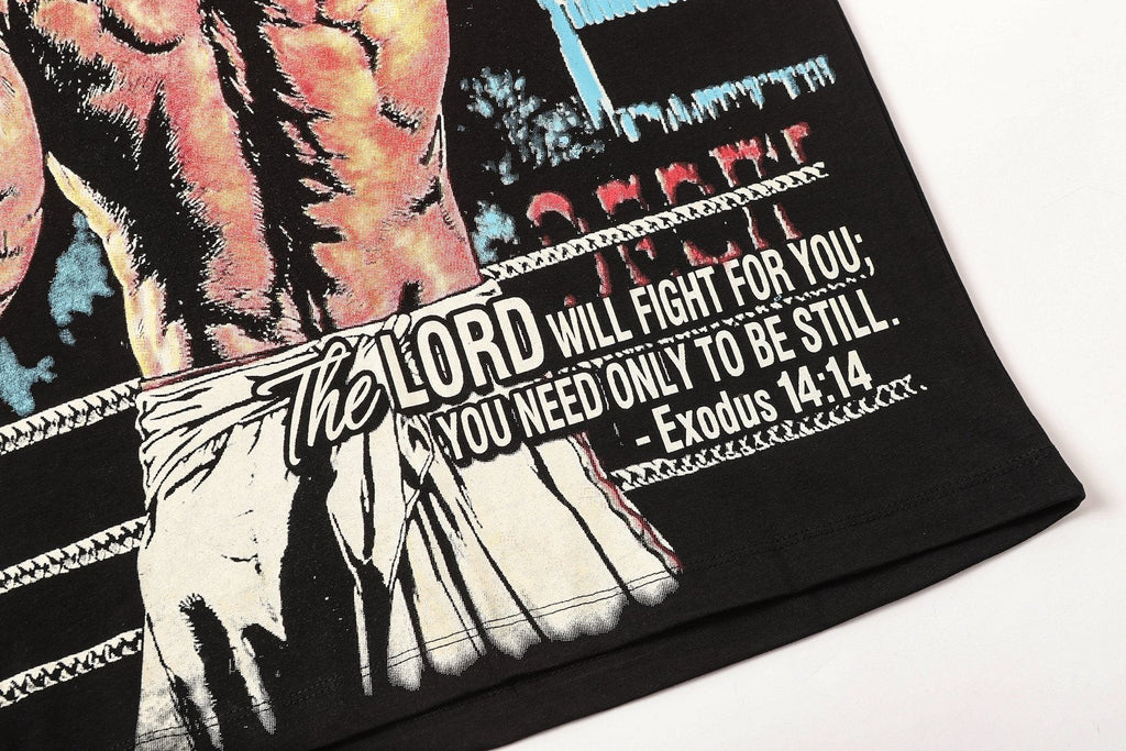 Life Hustlere Boxing Graphic T-Shirt ¡ª detail