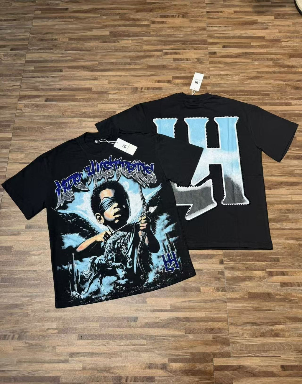 Life Hustlere Rhinestone Graphic T-Shirt ¡ª comparison