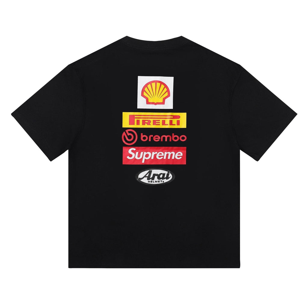 Supreme Ducati Sponsor Graphic Short-Sleeve T-Shirt ¡ª back