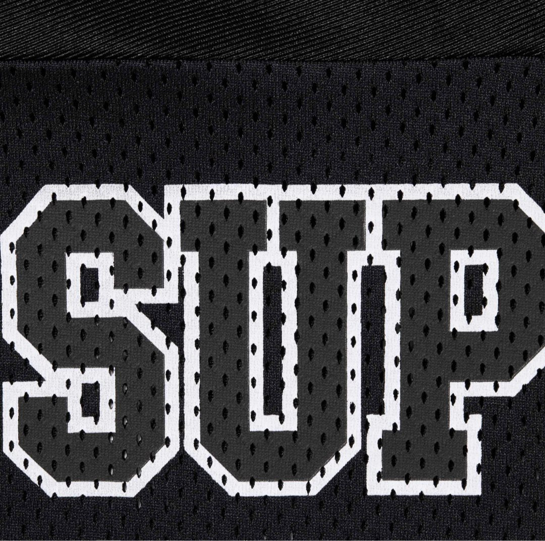 Supreme Bone Sleeve Number Football Jersey T-Shirt ¡ª fabric_closeup