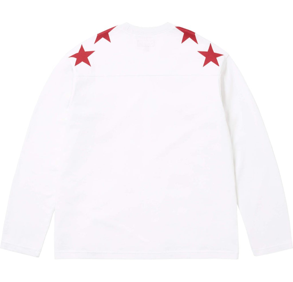 Supreme 88 Star Shoulder Long-Sleeve T-Shirt ¡ª back