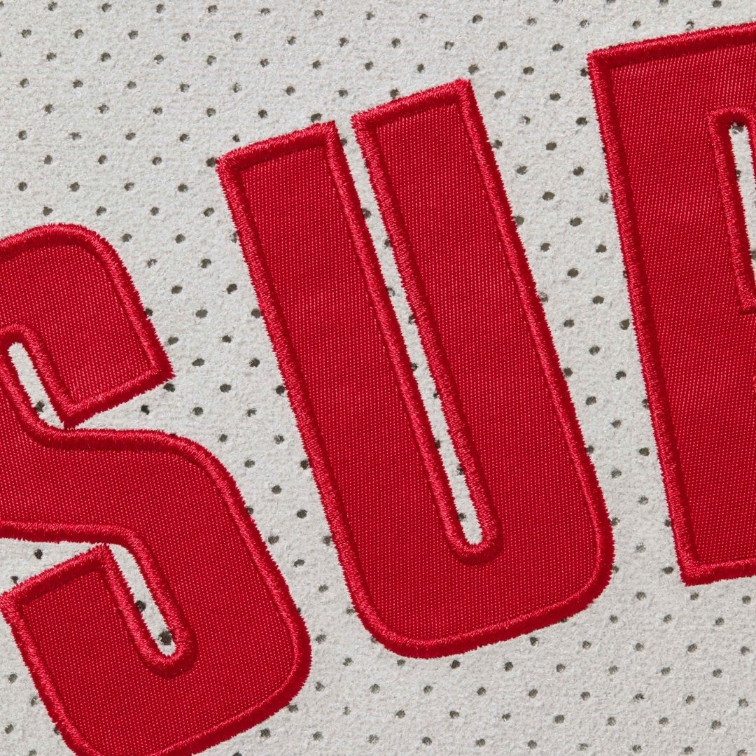 Supreme Mesh Baseball Jersey T-Shirt ¡ª fabric_closeup
