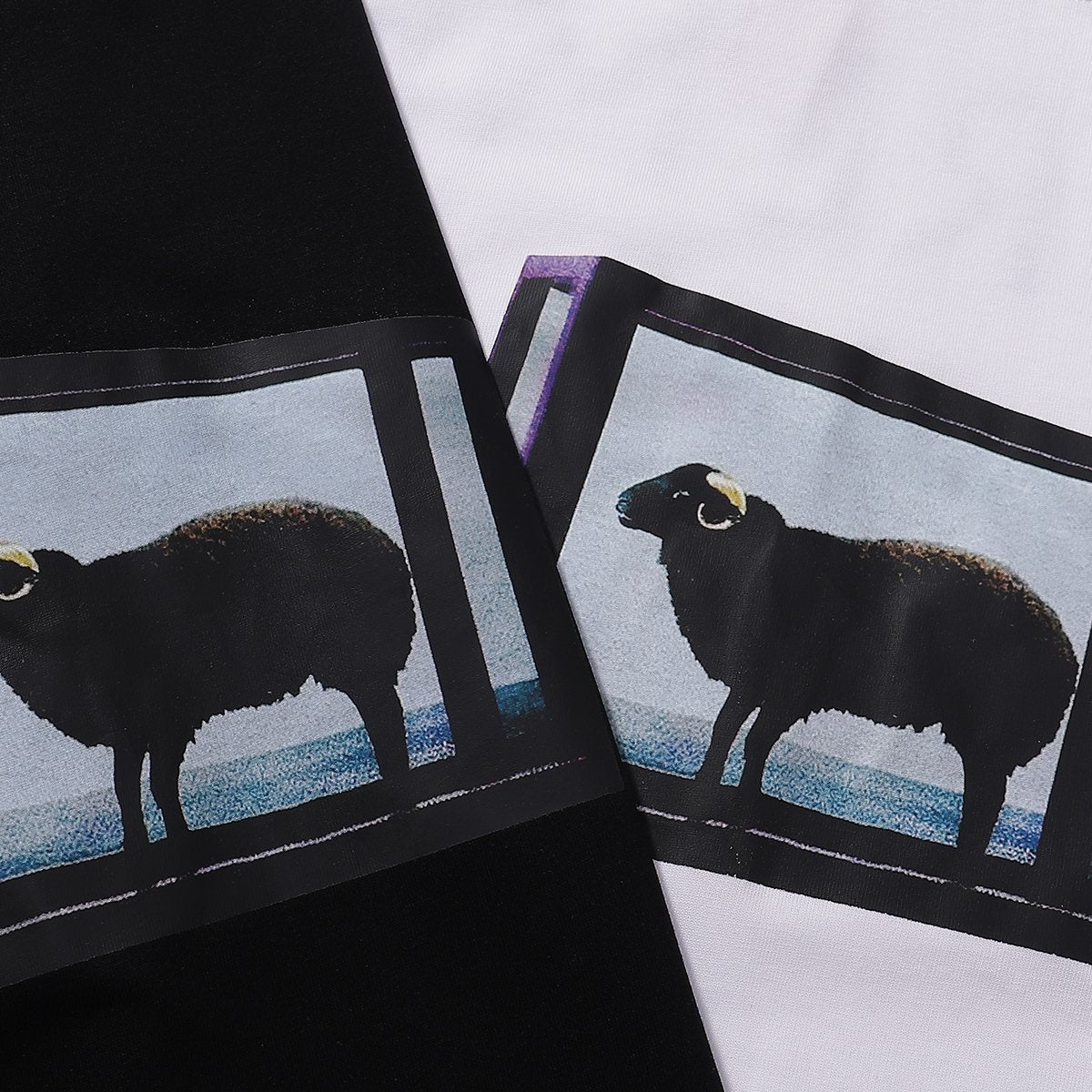 Supreme Sheep Graphic Short-Sleeve T-Shirt ¡ª detail
