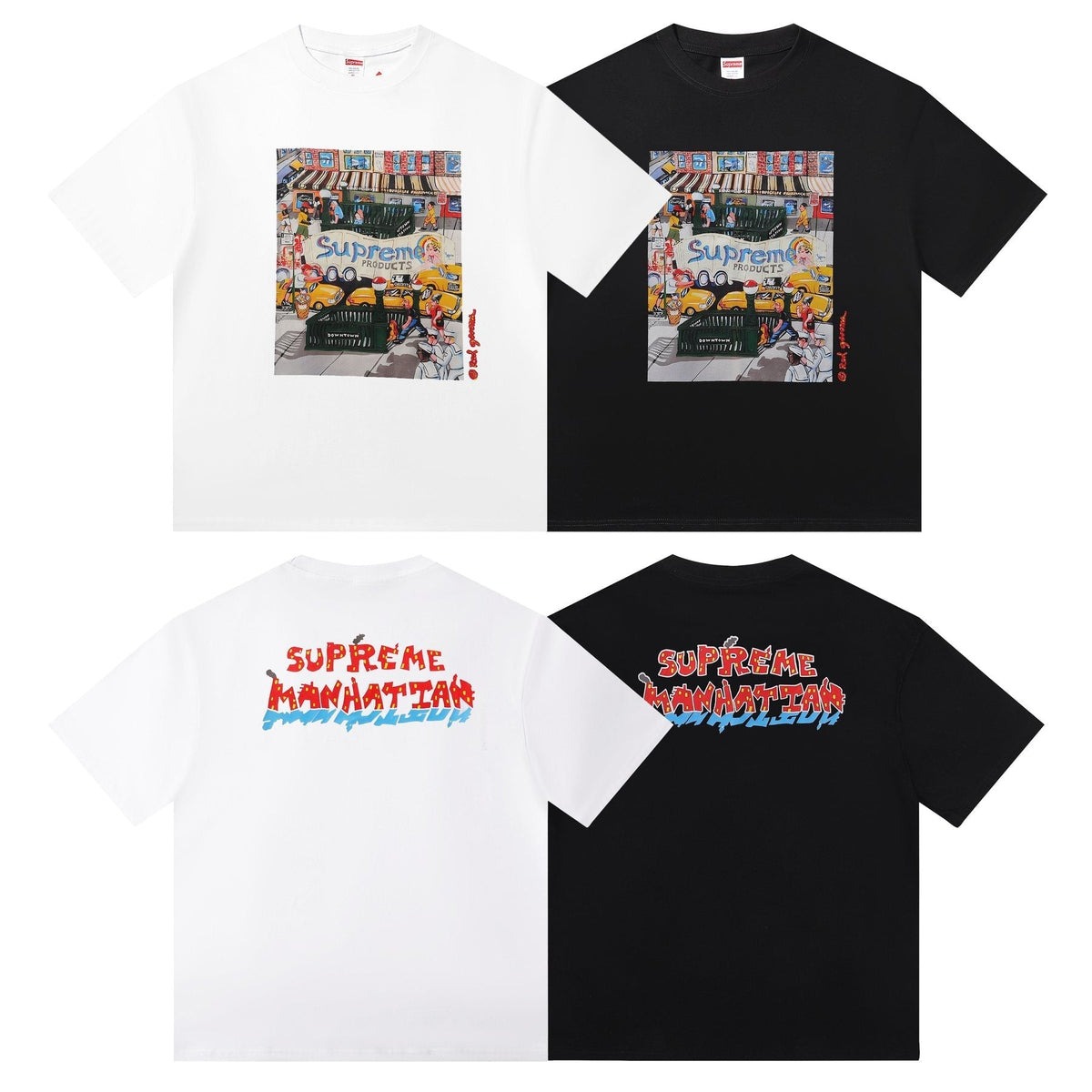 Supreme Manhattan City Graphic T-Shirt ¡ª comparison