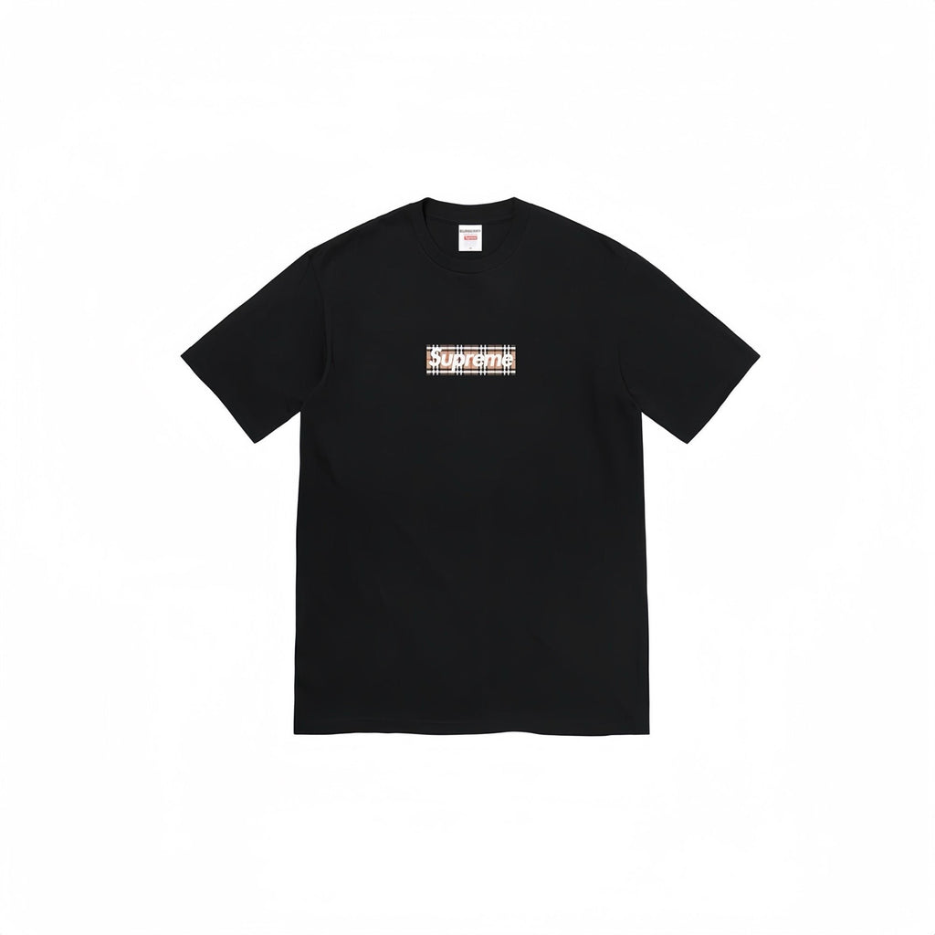 Supreme Plaid Box-Logo Graphic T-Shirt ¡ª hero
