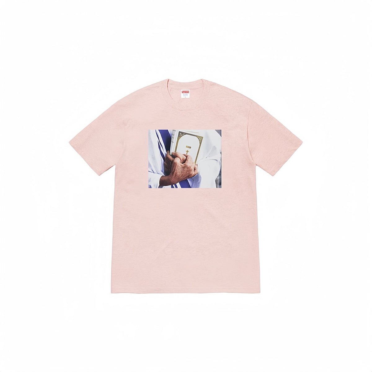 Supreme Bible Graphic Short-Sleeve T-Shirt ¡ª front
