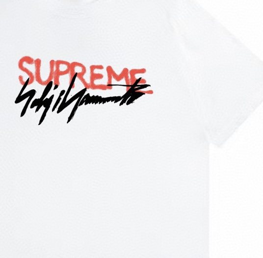 Supreme Yohji Yamamoto Signature Graffiti Graphic T-Shirt ¡ª detail