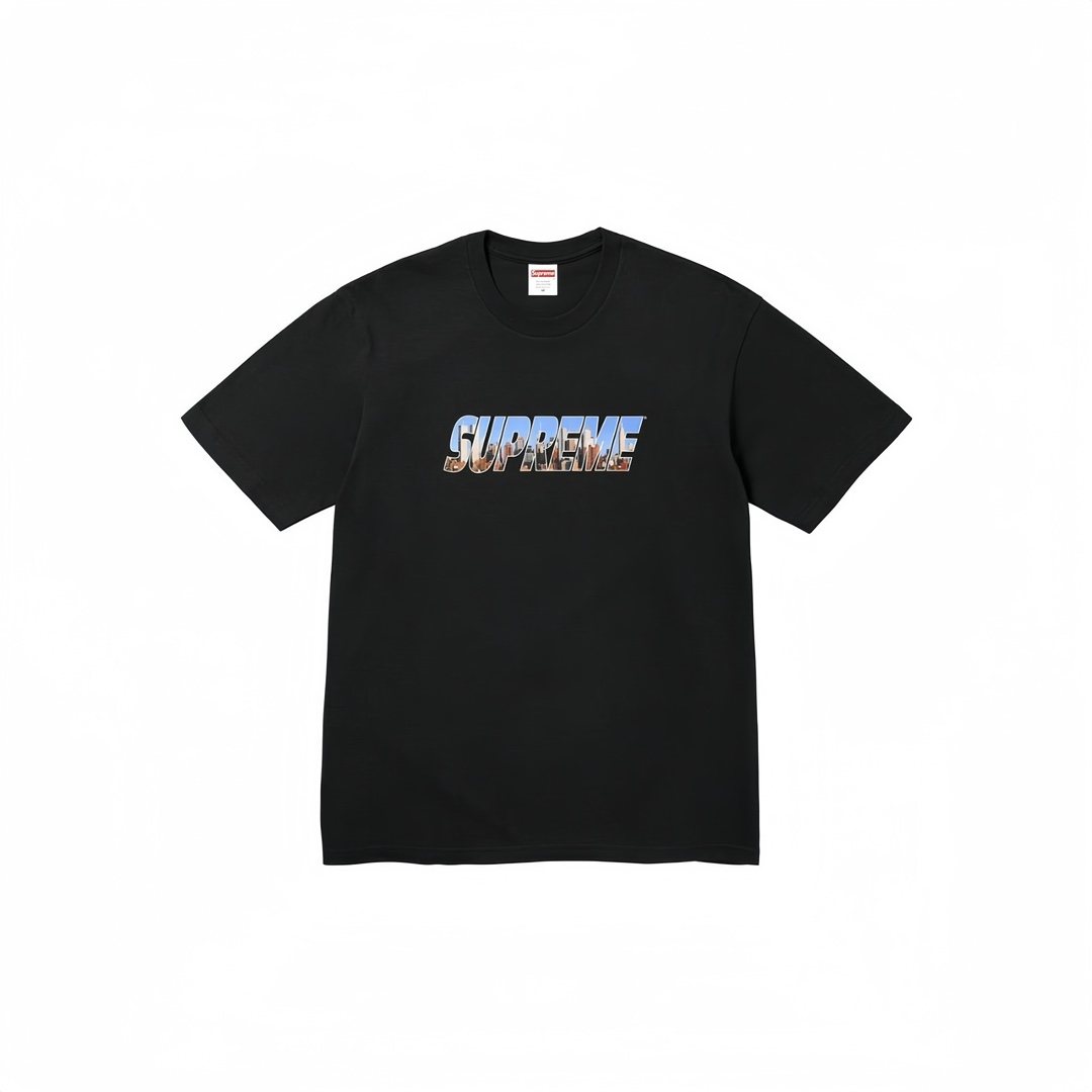 Supreme Gotham Skyline Graphic T-Shirt ¡ª hero