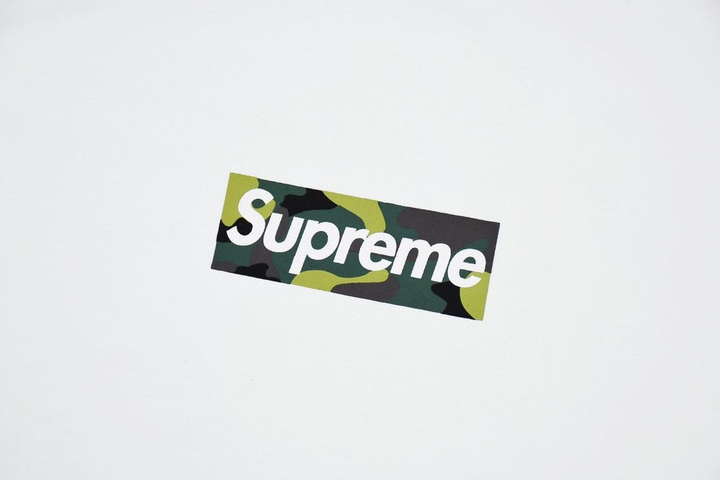 Supreme Camo Box Logo Short-Sleeve T-Shirt ¡ª detail