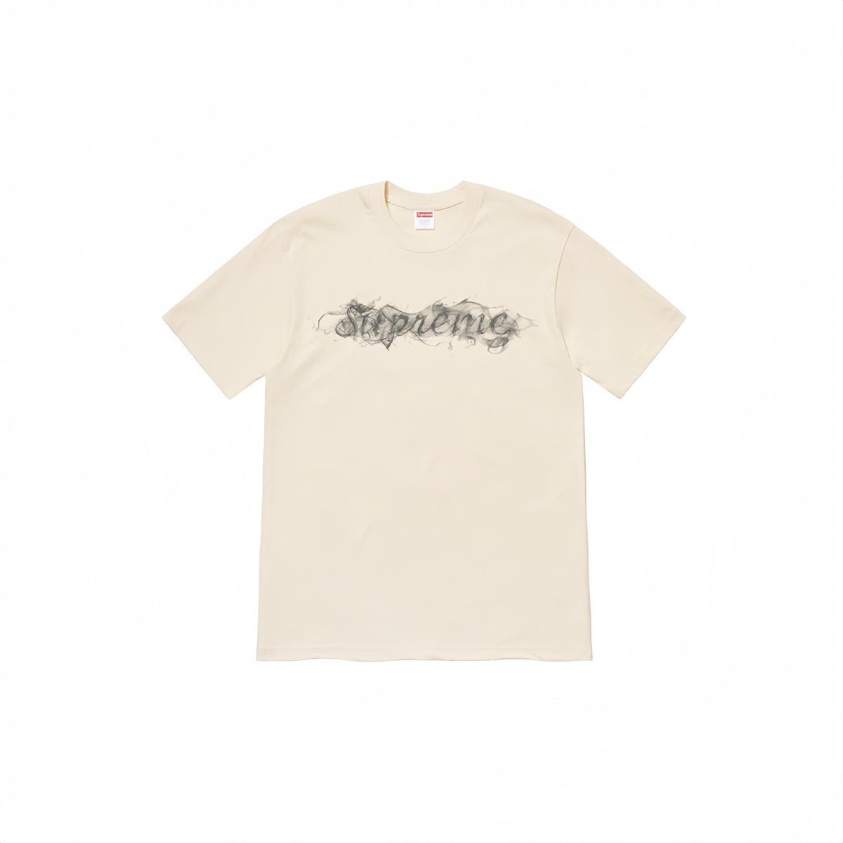 Supreme Smoke Wordmark Short-Sleeve T-Shirt ¡ª front