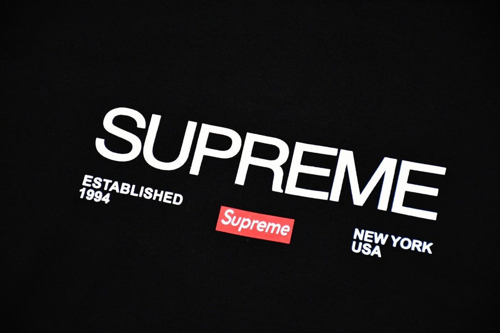 Supreme Est. 1994 Short-Sleeve T-Shirt ¡ª detail