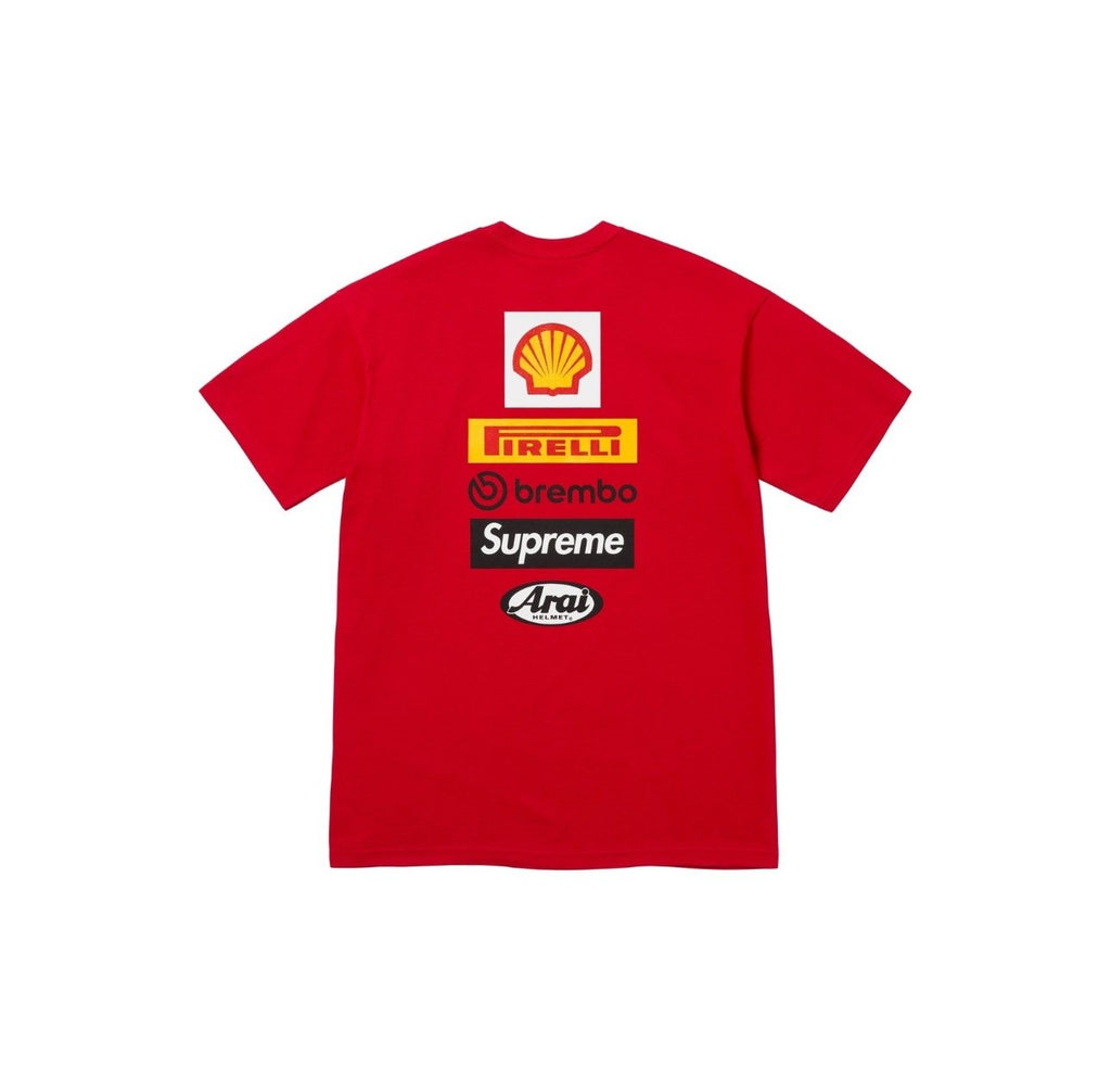 Supreme Ducati Sponsor Graphic Short-Sleeve T-Shirt ¡ª back