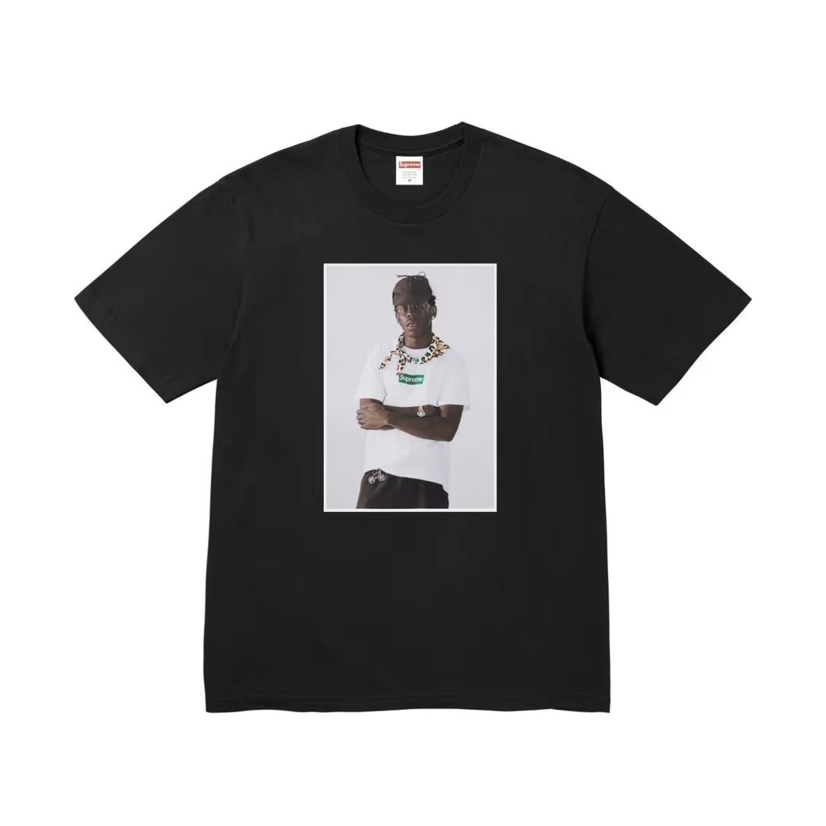 Supreme Tyler The Creator Portrait Graphic T-Shirt ¡ª hero