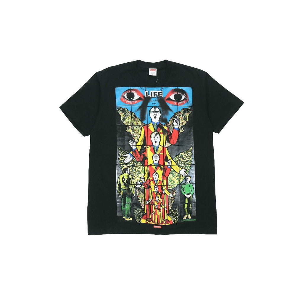 Supreme LIFE Graphic Short-Sleeve T-Shirt ¡ª front