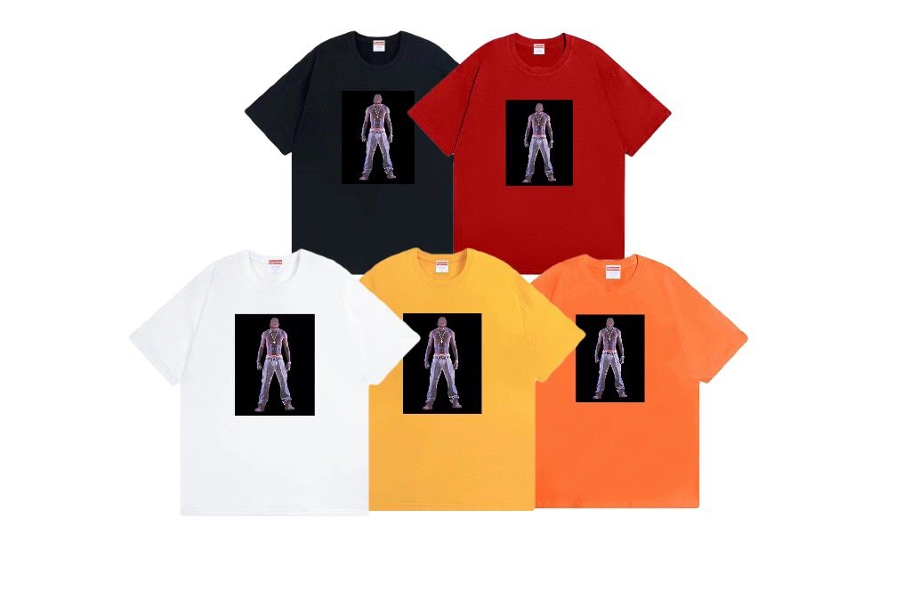 Supreme Tupac Hologram Graphic Short-Sleeve T-Shirt ¡ª comparison