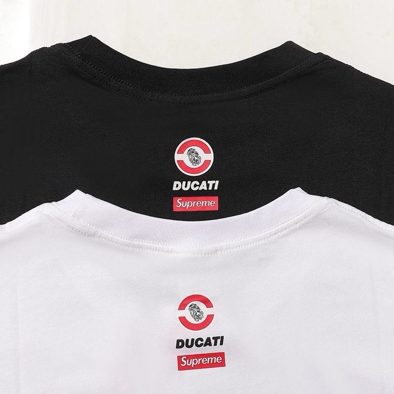Supreme Ducati Racing Graphic T-Shirt ¡ª neck_label
