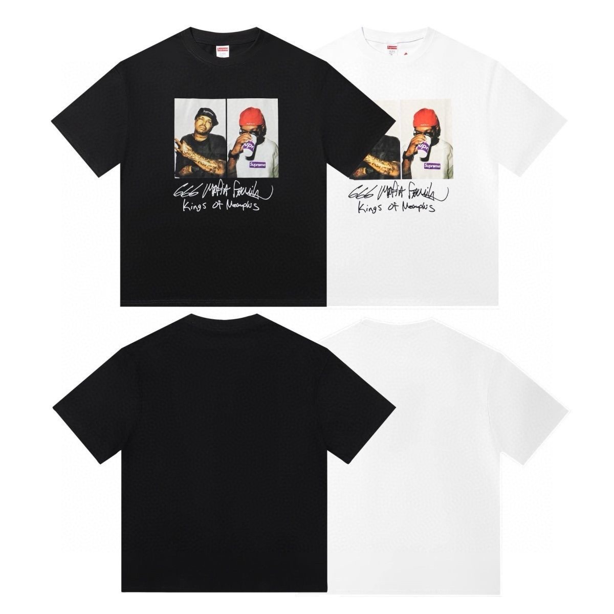 Supreme Kings of Memphis Mafia Graphic T-Shirt ¡ª comparison