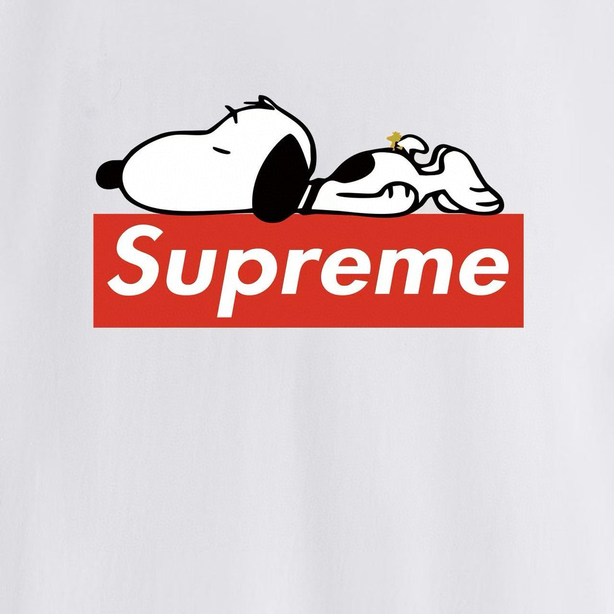Supreme Snoopy Graphic Short-Sleeve T-Shirt ¡ª detail