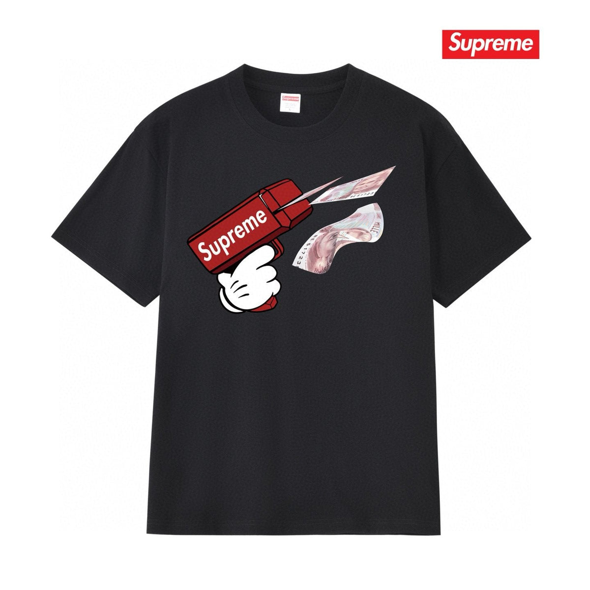 Supreme Kid Grigio Graphic Short-Sleeve T-Shirt ¡ª hero
