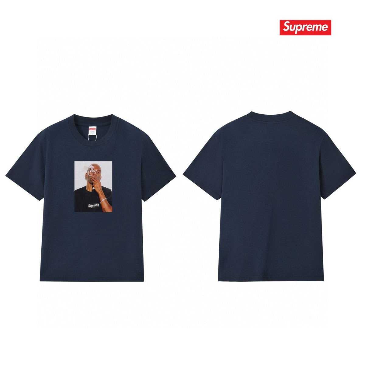 Supreme Dean Blunt Portrait Graphic T-Shirt ¡ª back