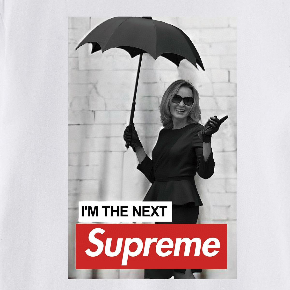 Supreme Umbrella Photo Graphic T-Shirt ¡ª detail