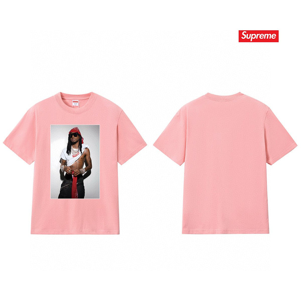 Supreme Playbi Caarti Portrait Graphic T-Shirt ¡ª back