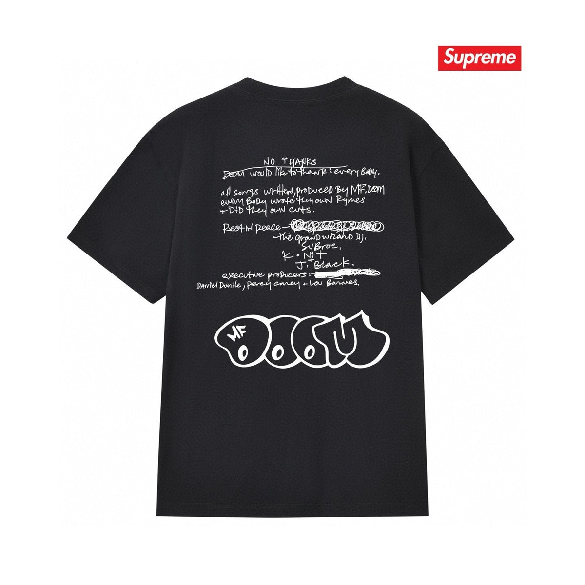 Supreme Photo & Graffiti Graphic T-Shirt ¡ª back