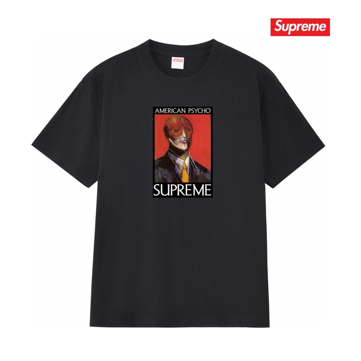 Supreme American Psycho Graphic T-Shirt ¡ª hero