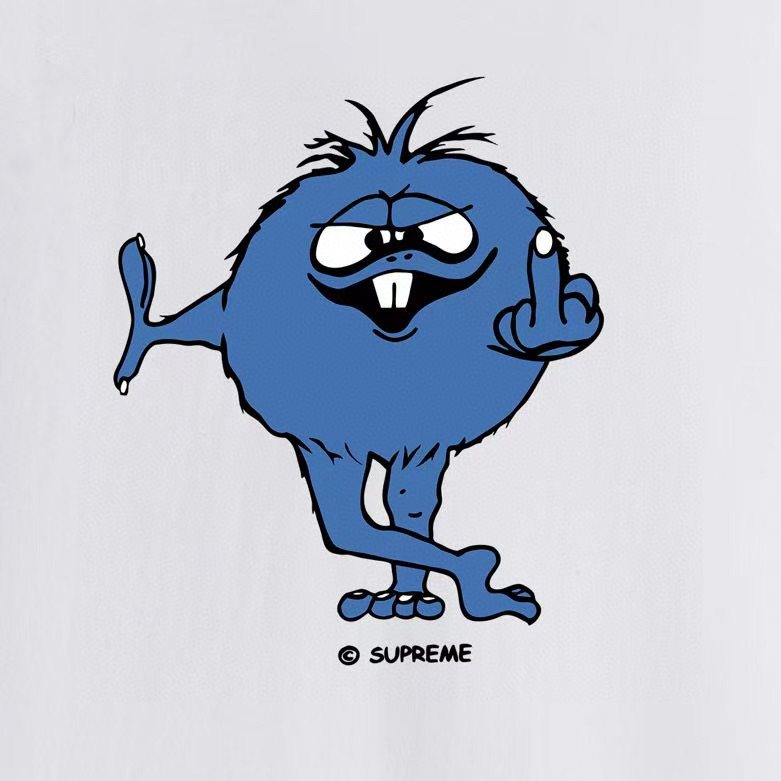 Supreme Monster Graphic Short-Sleeve T-Shirt ¡ª detail