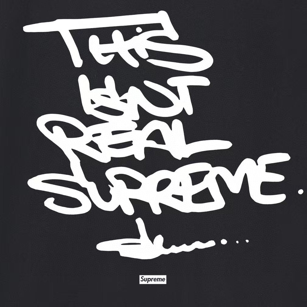 Supreme Graffiti Back Graphic T-Shirt ¡ª detail
