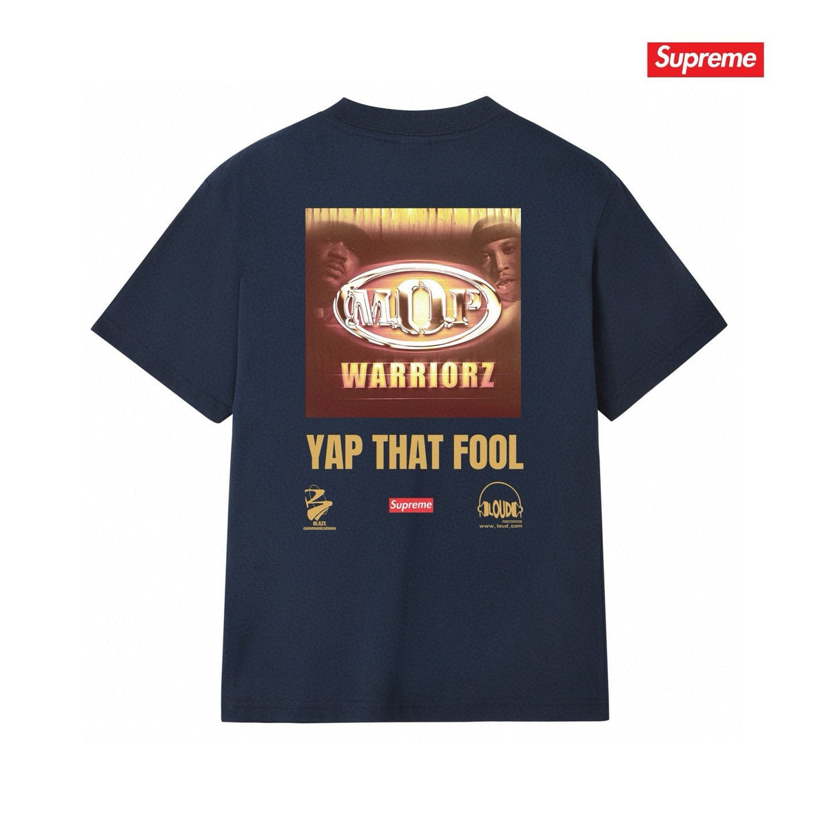 Supreme Front & Back Graphic T-Shirt ¡ª back
