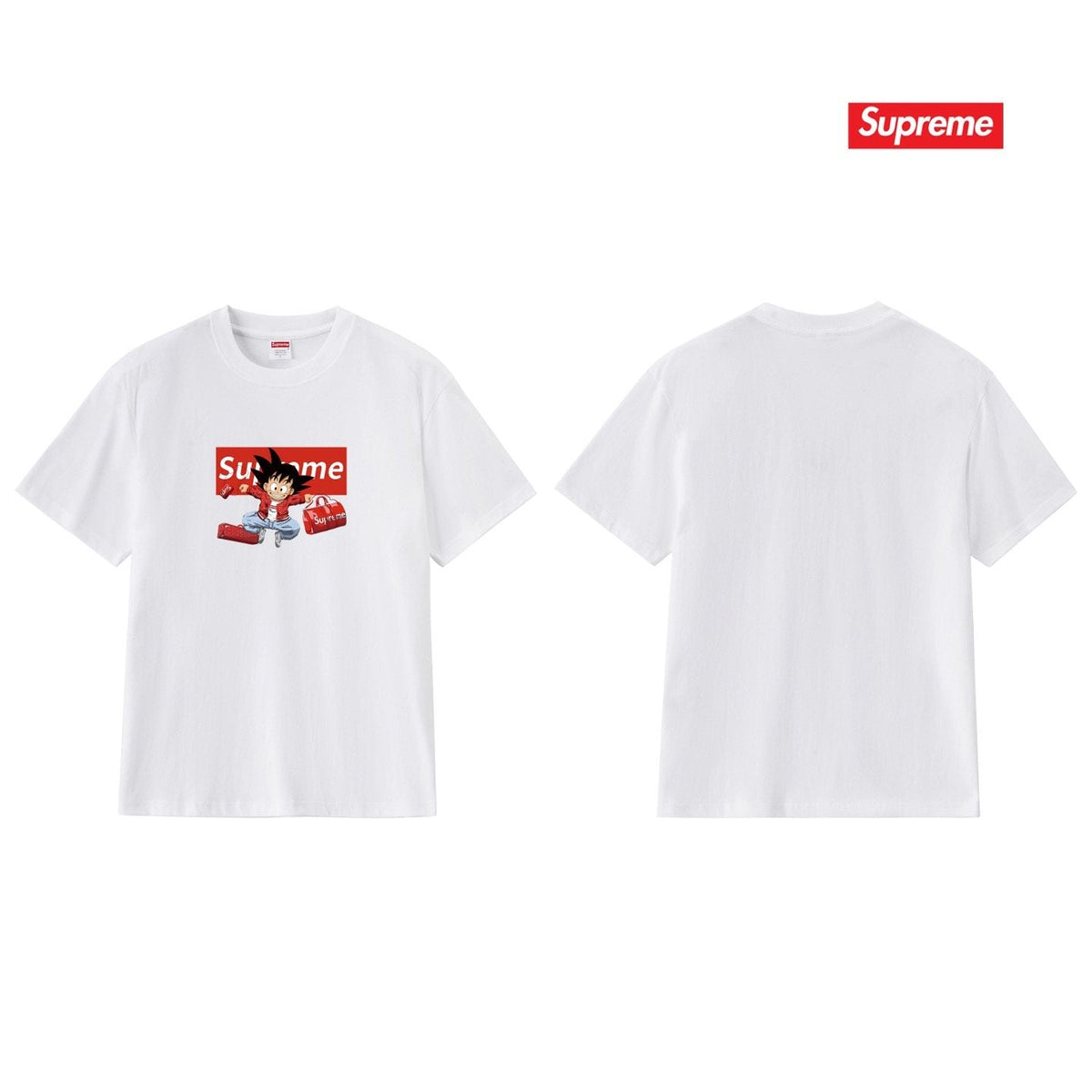 Supreme Anime Graphic Short-Sleeve T-Shirt ¡ª back