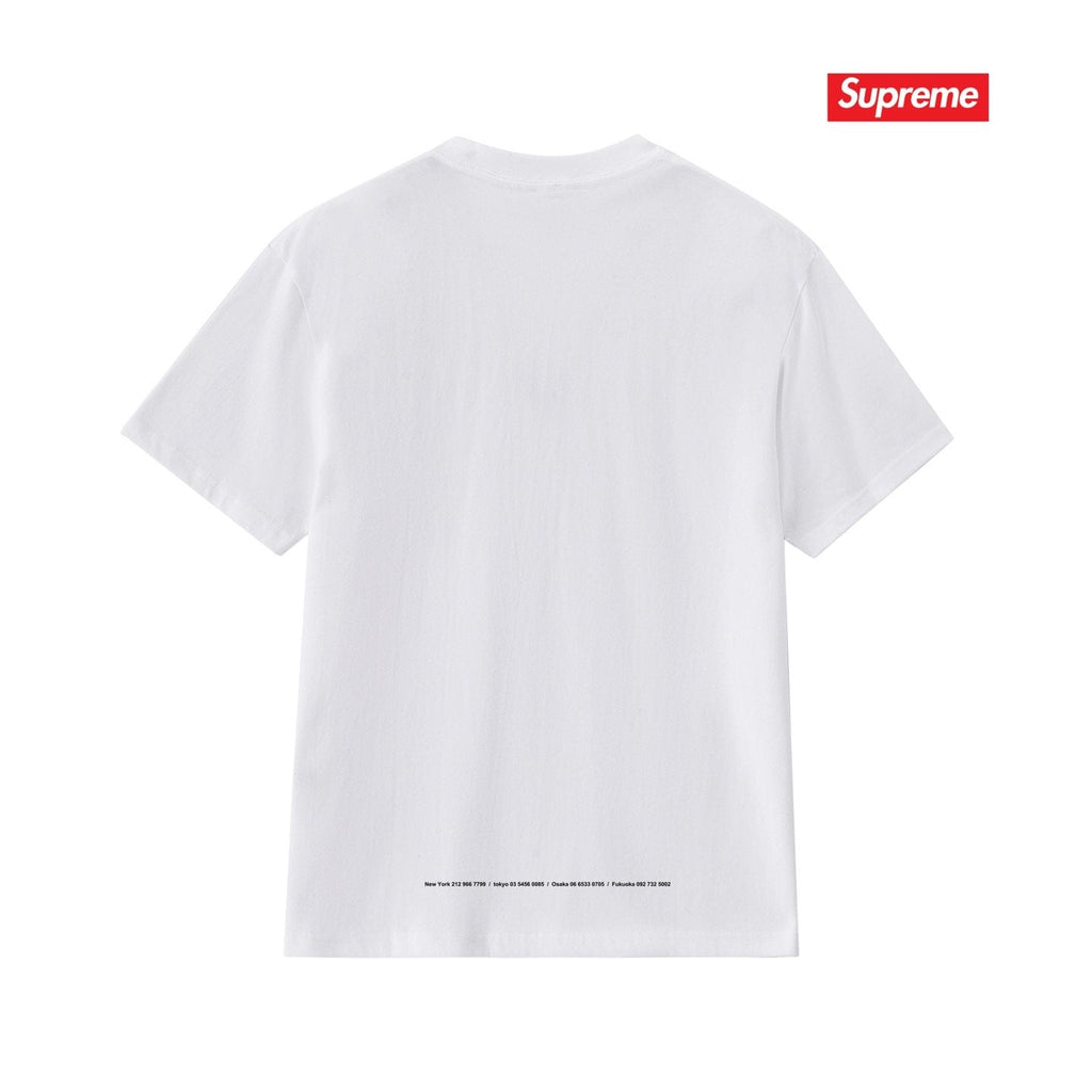 Supreme Blue Chest Graphic Short-Sleeve T-Shirt ¡ª back